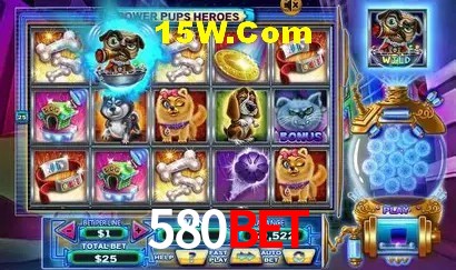 Biblioteca de slots populares na 580Bet