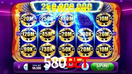 Slots com jackpots e giros grátis na 580Bet